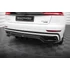 Központi Hátsó Splitter (with vertical bars) Audi Q8 S-Line Mk1