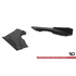 Street Pro Hátsó Oldalsó Splitter + Flaps Audi S3 Sedan 8V