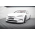 Első Splitter V.1 Tesla Model S Plaid Mk1 Facelift