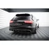 Hátsó Diffúzorok Audi A6 Avant C7 (Single side dual exhaust version)