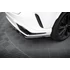 Rear Splitter (with vertical bars) Lexus RX F-Sport Mk5