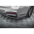 Rear Splitter (with vertical bars) V.2 BMW 7 M-Pack G11 / G12 Facelift