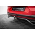 Rear Splitter (with vertical bars) Skoda Enyaq Coupe iV RS