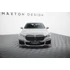 Prepreg Carbon Fiber Első Splitter + ABS Splitter BMW 7 M-Pack G11 Facelift