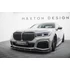 Prepreg Carbon Fiber Első Splitter + ABS Splitter BMW 7 M-Pack G11 Facelift