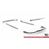 Set of Prepreg Carbon Fiber Splitters BMW 7 M-Pack G11 Facelift