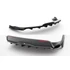 Rear Splitter (with vertical bars) V.2 Tesla Model X Mk1 Facelift