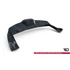 Rear Splitter (with vertical bars) V.2 Tesla Model X Mk1 Facelift