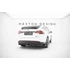 Rear Splitter (with vertical bars) V.2 Tesla Model X Mk1 Facelift