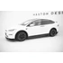 Side Skirts Diffusers V.2 Tesla Model X Mk1 Facelift
