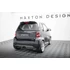 Rear Splitter (with vertical bars) Brabus Smart Fortwo C451 Facelift