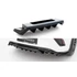 Central Rear Splitter (with vertical bars) Volkswagen T-Roc R Mk1