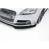 Street Pro Első Splitter + Flaps Audi TT S / TT S-Line 8J Facelift