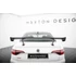 Carbon Spoiler With Internal Brackets Uprights Volkswagen Jetta GLI Mk7