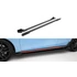 Street Pro Side Skirts Diffusers + Flaps Hyundai Veloster N Mk2