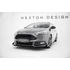 Street Pro Első Splitter + Flaps Ford Focus ST Mk3 Facelift