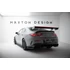 Carbon Spoiler With Internal Brackets Uprights + LED Mercedes-Benz CLA Coupe C118 / C118 Facelift