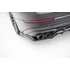 Rear Splitter (with vertical bars) V.2 Audi SQ8 / Q8 S-Line Mk1 Facelift
