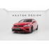 Set of Splitters V.1 Volkswagen Golf R Hatchback Mk7 Facelift