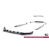 Set of Prepreg Carbon Splitters BMW X7 M-Pack G07 Facelift