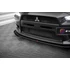 Street Pro Első Splitter + Flaps Mitsubishi Lancer EVO X