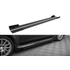 Street Pro Side Skirts Diffusers + Flaps Mitsubishi Lancer EVO X
