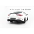 Rear Splitter (with vertical bars) Mercedes-AMG CLA 35  / 45  Coupe / Shooting Brake C118 Facelift / X118 Facelift