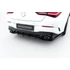 Rear Splitter (with vertical bars) Mercedes-AMG CLA 35  / 45  Coupe / Shooting Brake C118 Facelift / X118 Facelift