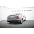Hátsó Diffúzorok Audi A4 B8 Facelift (Version without exhausts)