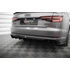 Hátsó Diffúzorok Audi A4 S-line B9 (Version with single exhaust tips on both sides)