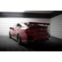 Carbon Spoiler With Internal Brackets Uprights + LED Honda Civic SI Mk10