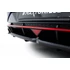 Central Rear Splitter (with vertical bars) Hyundai Elantra N Mk7
