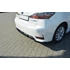 Központi Hátsó SPLITTER Lexus CT Mk1 Facelift (without vertical bars)