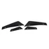 Front Bumper Wings (Canards) Ford Fiesta ST Mk7 FL