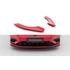 Első Splitter V.8 VW Golf 7 R / R-Line Facelift