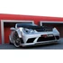 Első Splitter MERCEDES CLK W209 (FOR ME-CLK-209-BLACK-F1 BUMPER)