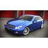 Első Splitter MERCEDES CLS C219 STANDARD BUMPER