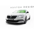 Első Splitter V.3 Skoda Superb Mk3