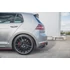 Racing Durability Hátsó Oldalsó Splitter V.1 VW Golf 7 GTI