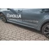 Oldalsó szoknyák Diffúzorok Toyota Corolla XII Sedan