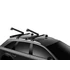 Síléctartó SnowPack Extender 7325, fekete